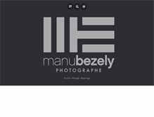 Tablet Screenshot of manubezely.com